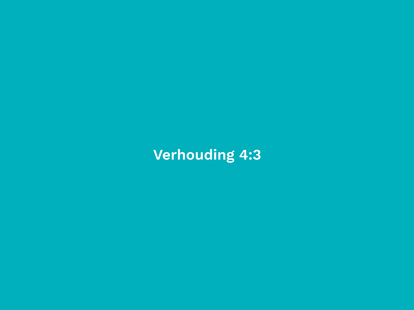 Verhouding 4_3